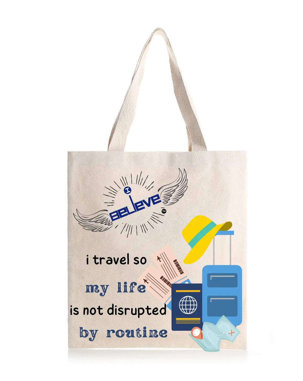 Copy of I Believe In my dog Thaila - Canvas Reusable Bags thestruttstore