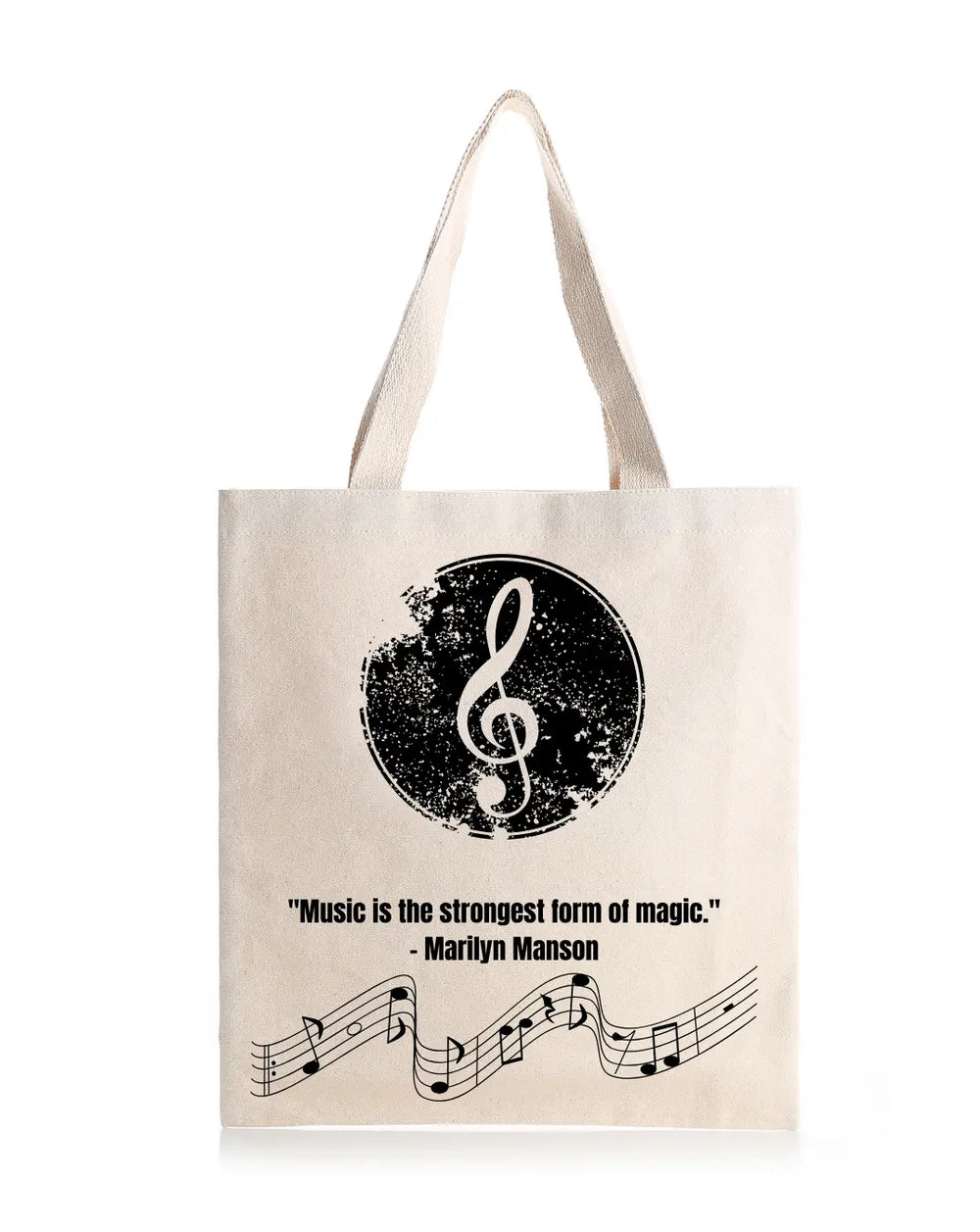 Music Daily Thaila - Canvas Reusable Bags thestruttstore