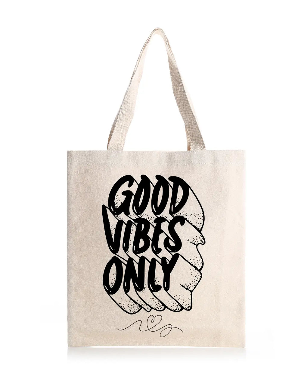 Good Vibes Daily Thaila - Canvas Reusable Bags thestruttstore