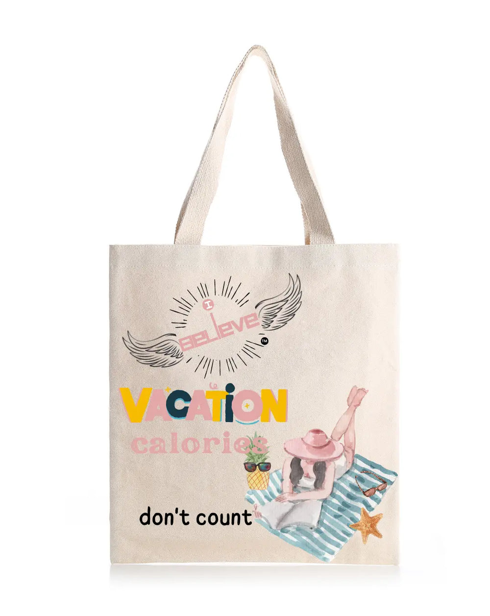 Copy of I Believe Amazing together Daily Thaila - Canvas Reusable Bags thestruttstore