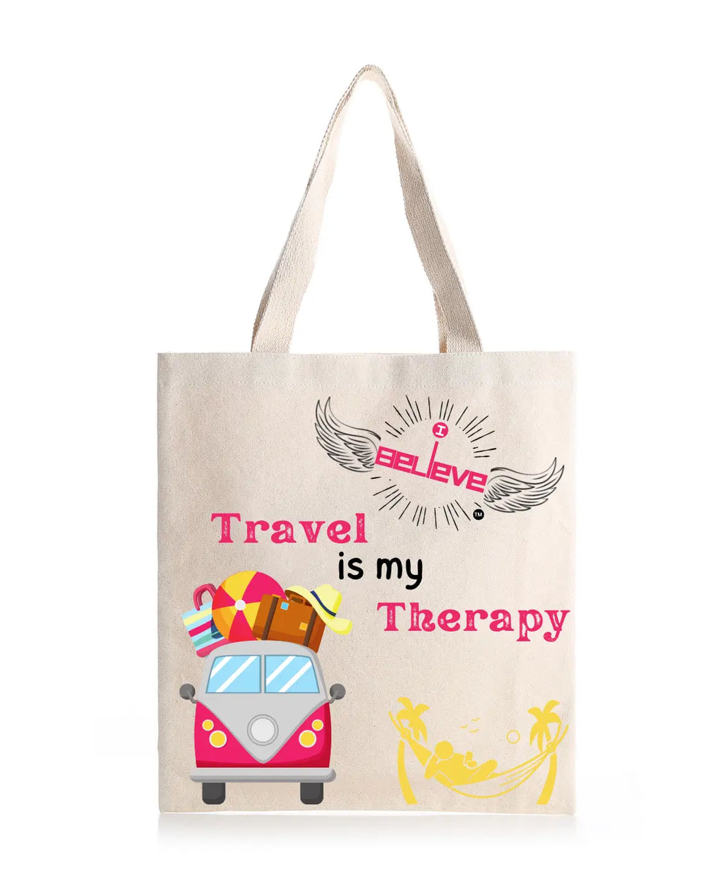 Copy of I Believe in Latitude Daily Thaila - Canvas Reusable Bags thestruttstore