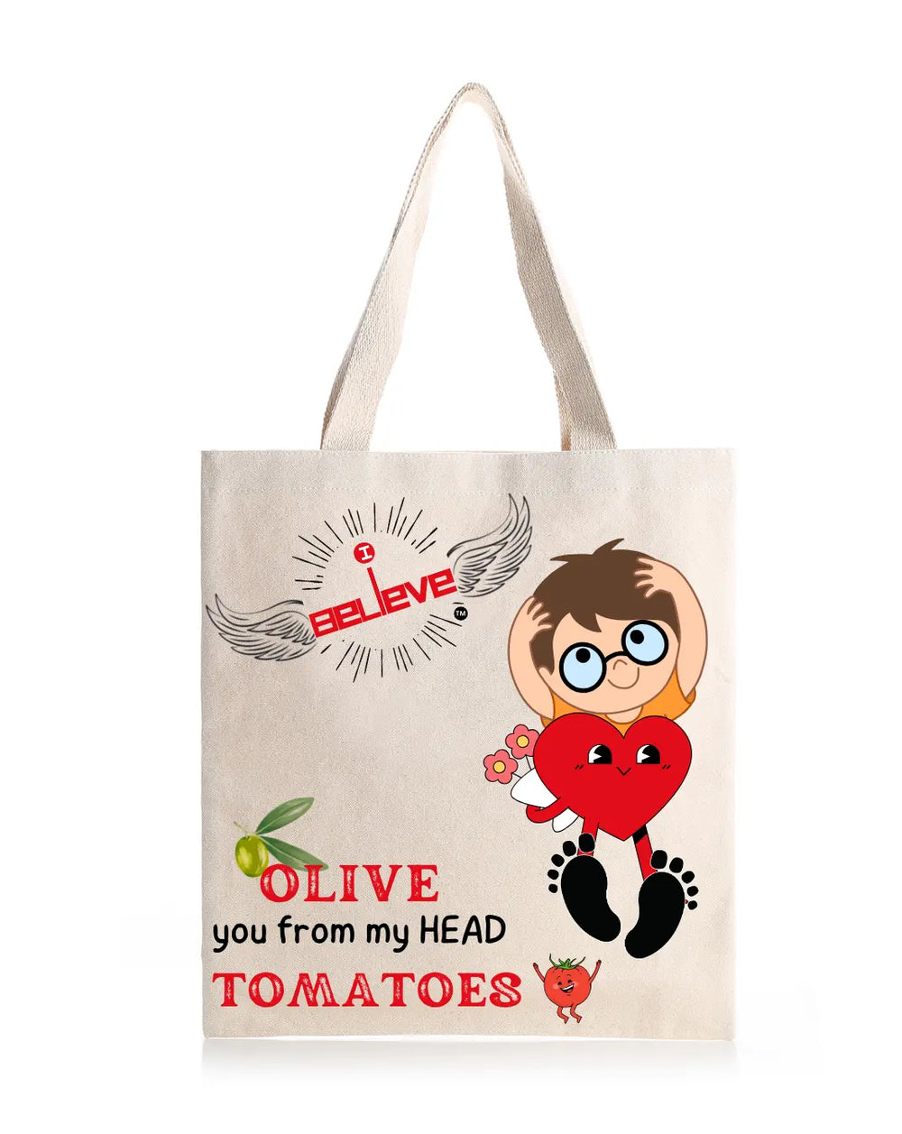 Copy of I Believe in Wanderers Daily Thaila - Canvas Reusable Bags thestruttstore