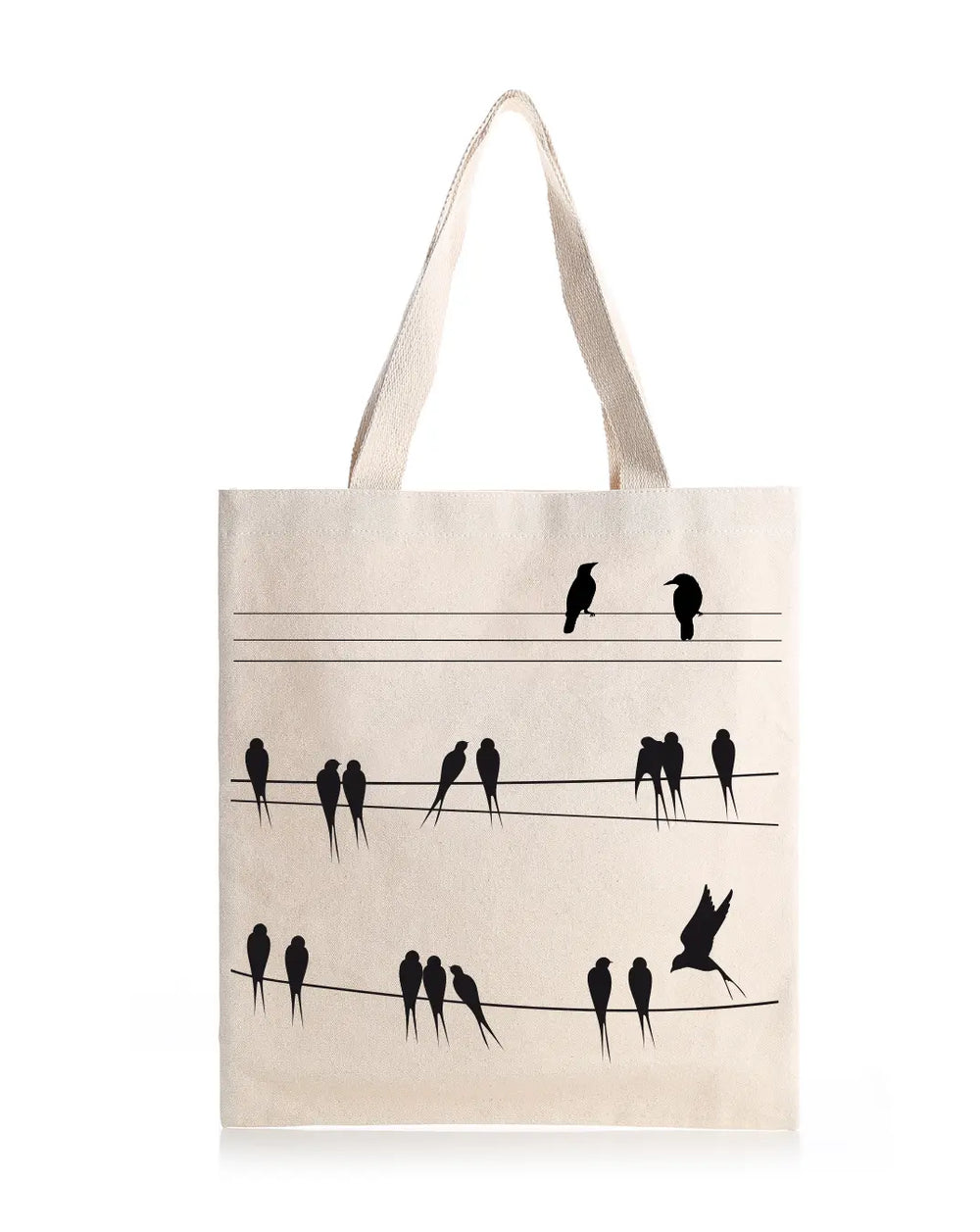 Birds Daily Thaila - Canvas Reusable Bags thestruttstore