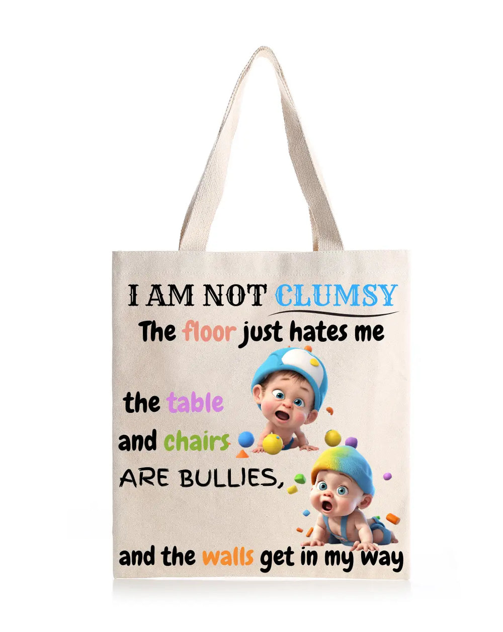 Clumsy Daily Thaila - Canvas Reusable Bags thestruttstore