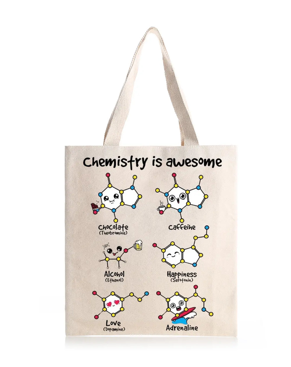 Chemistry Daily Thaila - Canvas Reusable Bags thestruttstore
