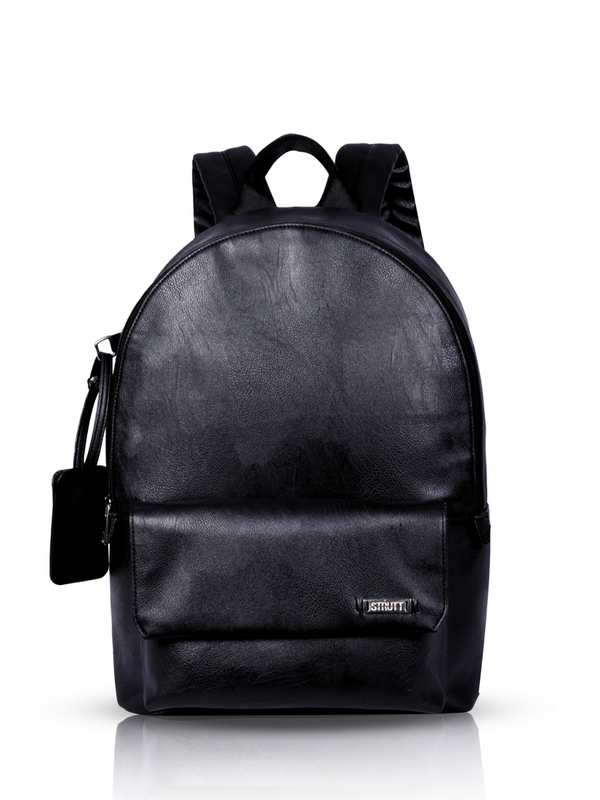 Black Front Pocket BuddyPack - The Urban Backpack