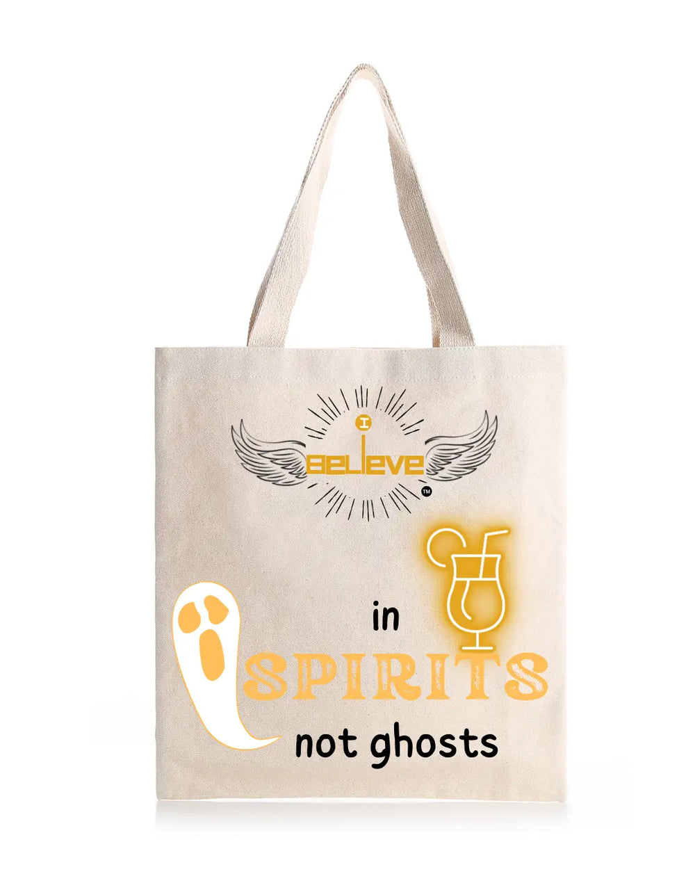 I Believe in Spirits Daily Thaila - Canvas Reusable Bags thestruttstore