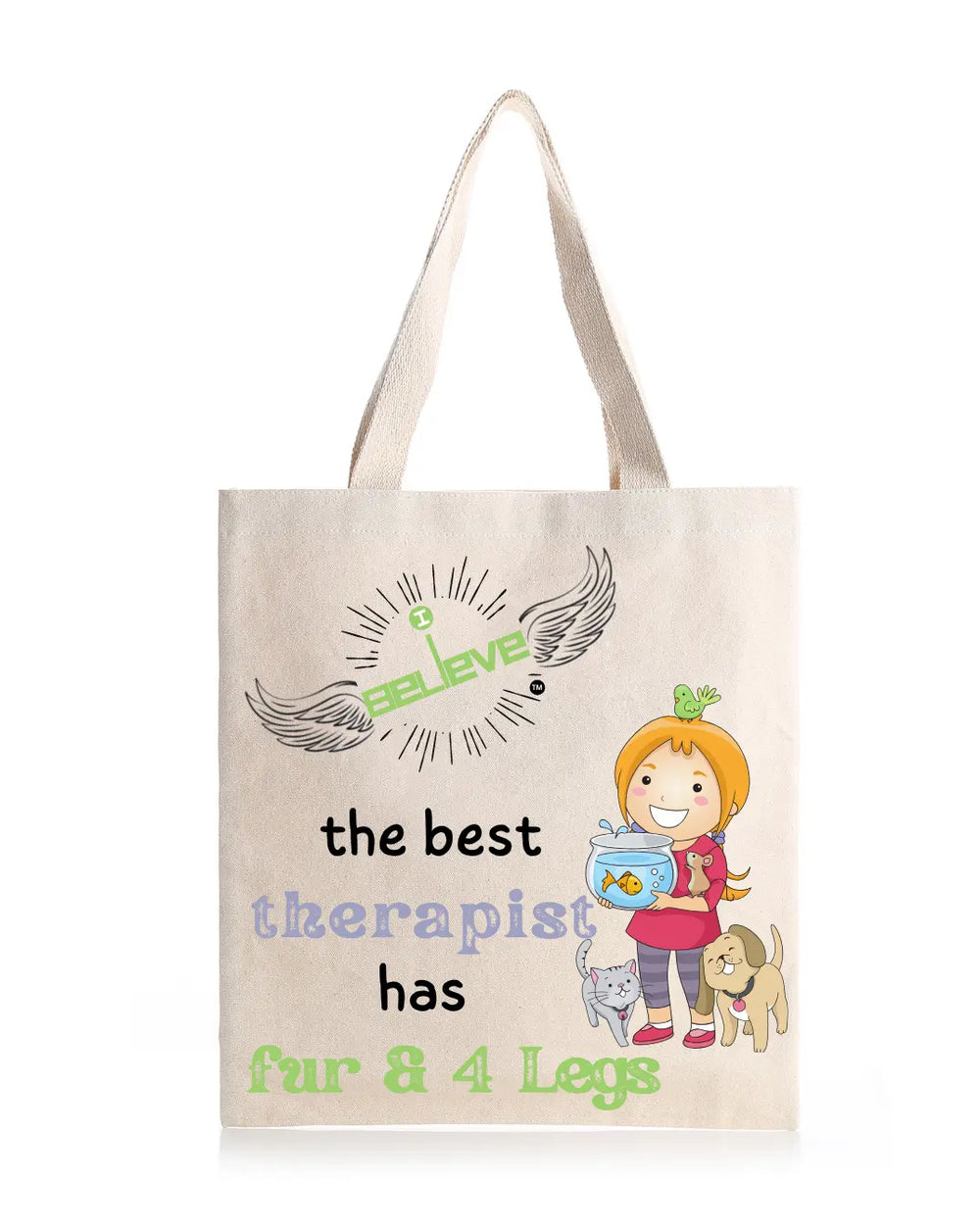 Copy of I Believe I Can Fly Daily Thaila - Canvas Reusable Bags thestruttstore
