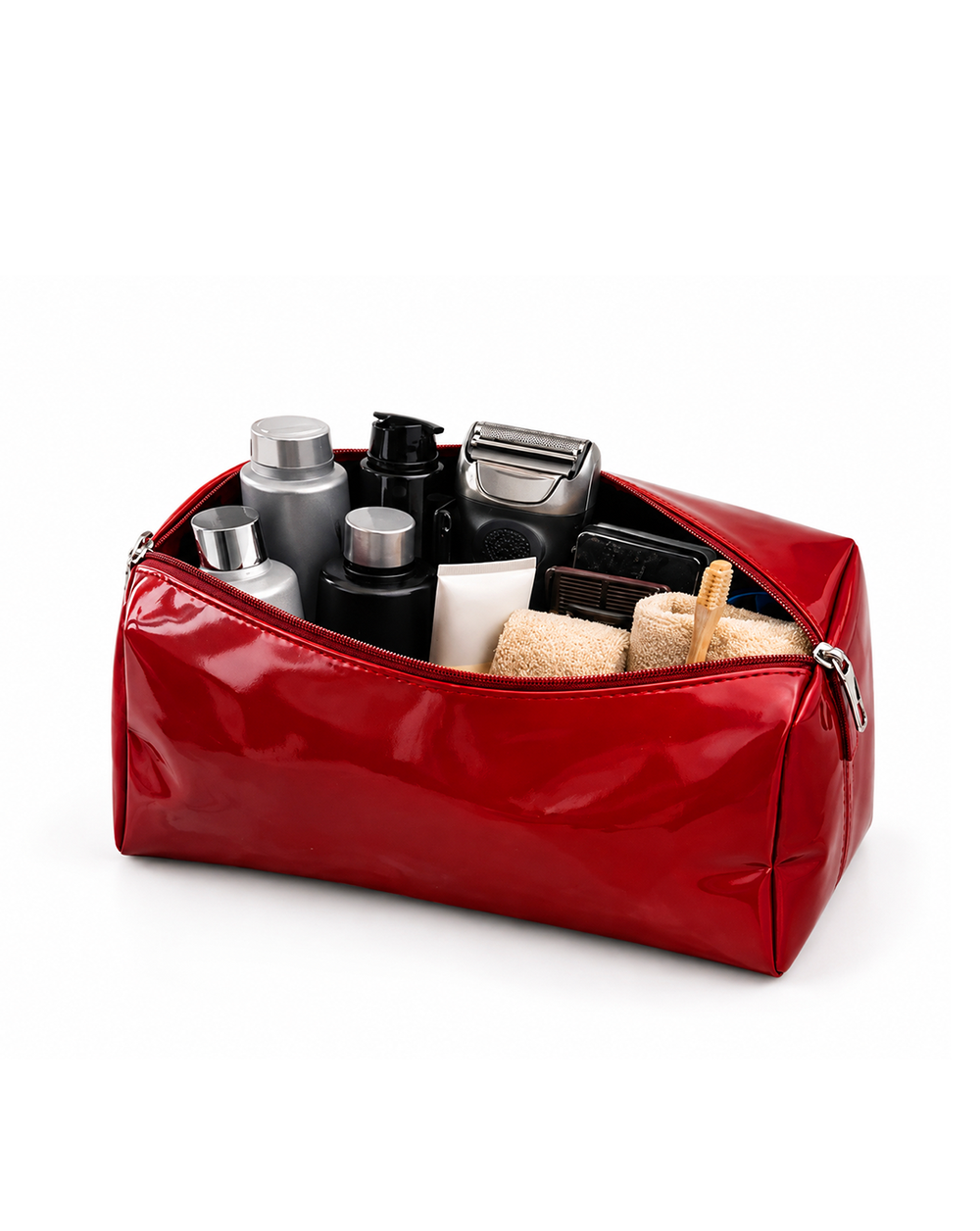Glint red Toiletry Travel Pouch