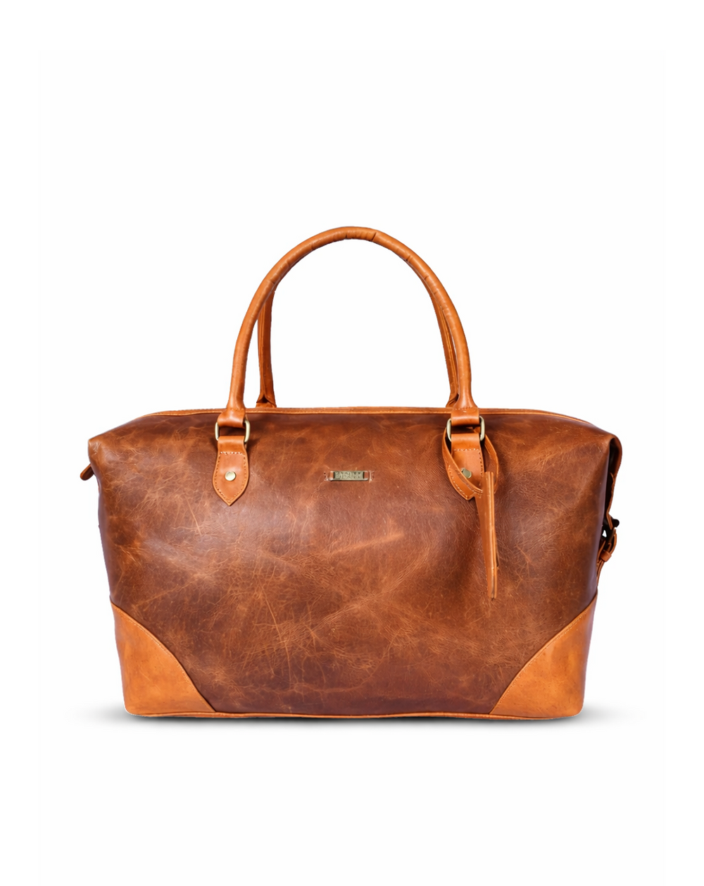 Vegas - The Brown Leather Duffle / Luggage Bag