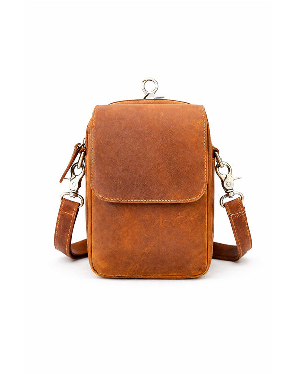 Wayfarer Leather Bumbag/ Waist Bag