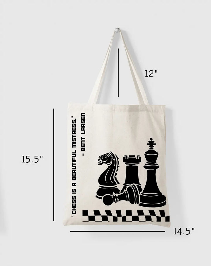 Chess Daily Thaila -  Canvas Reusable Bags thestruttstore