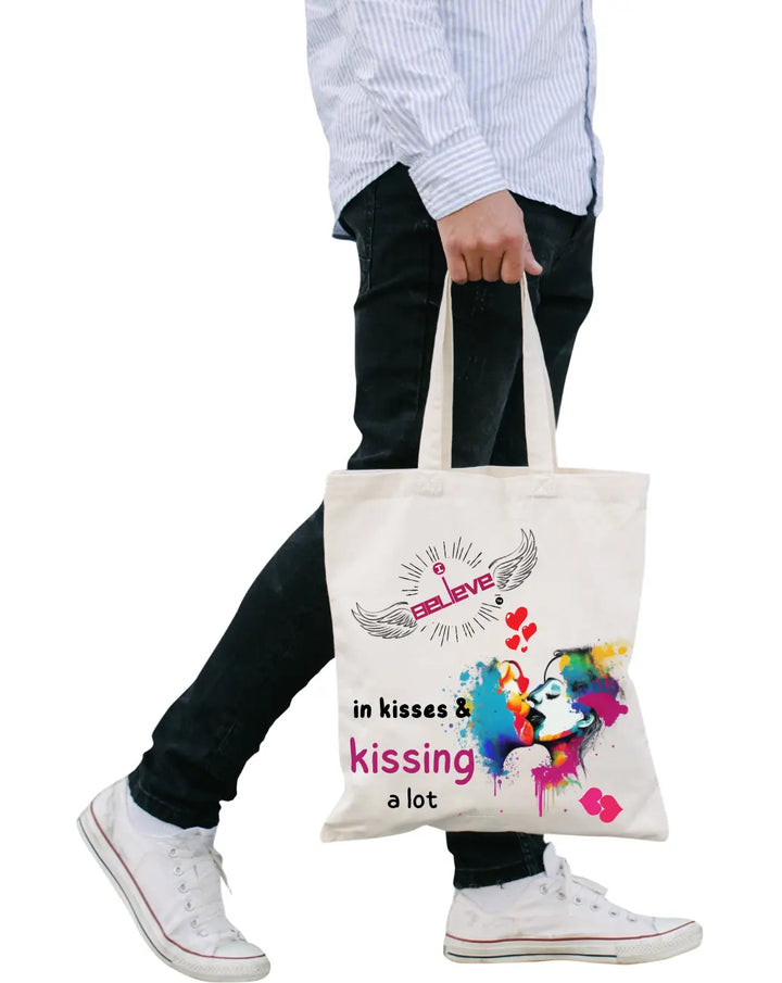 Copy of I Believe in Music Daily Thaila -  Canvas Reusable Bags thestruttstore