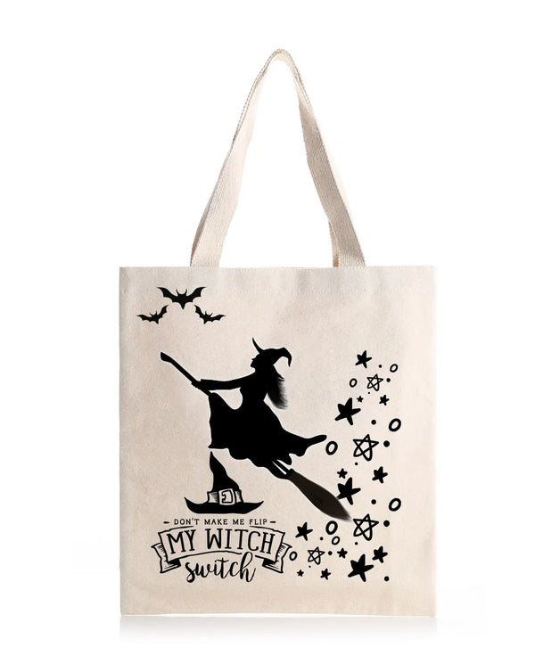 Witch Switch Daily Thaila -  Canvas Reusable Bags thestruttstore