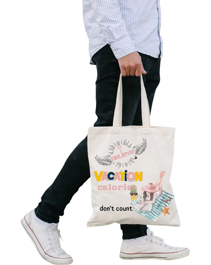 Copy of I Believe Amazing together Daily Thaila -  Canvas Reusable Bags thestruttstore