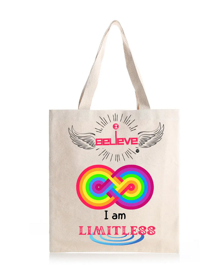 I Believe in Being Limitless  Daily Thaila -  Canvas Reusable Bags thestruttstore