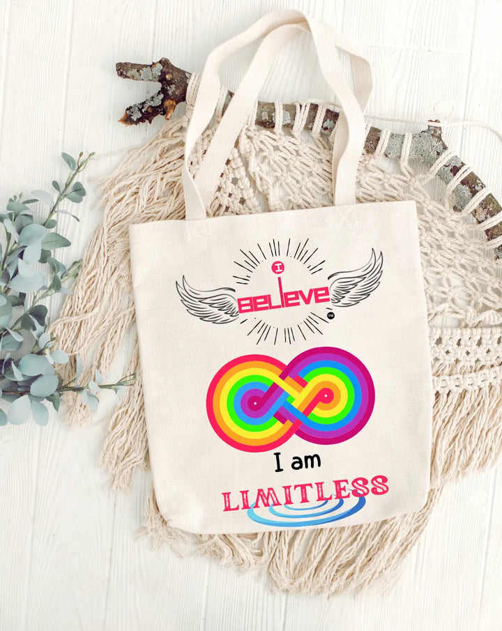 I Believe in Being Limitless  Daily Thaila -  Canvas Reusable Bags thestruttstore