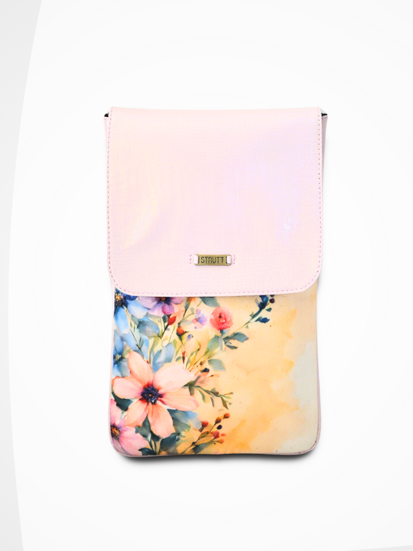 Pink Flap Laptop Sleeve