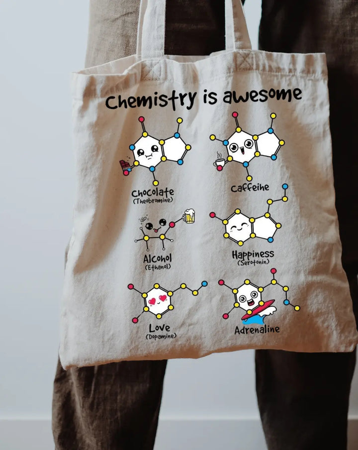 Chemistry Daily Thaila -  Canvas Reusable Bags thestruttstore