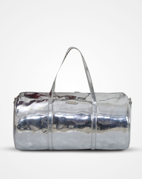 Glint Silver Magpie Tripper - Overnight Drum Bag