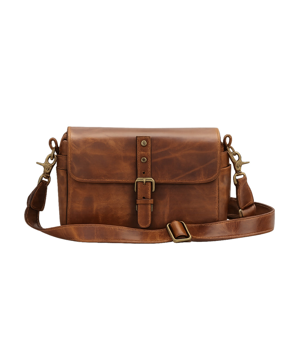 Explorer's Camera Companion- Leather Camera Sling - product view 1