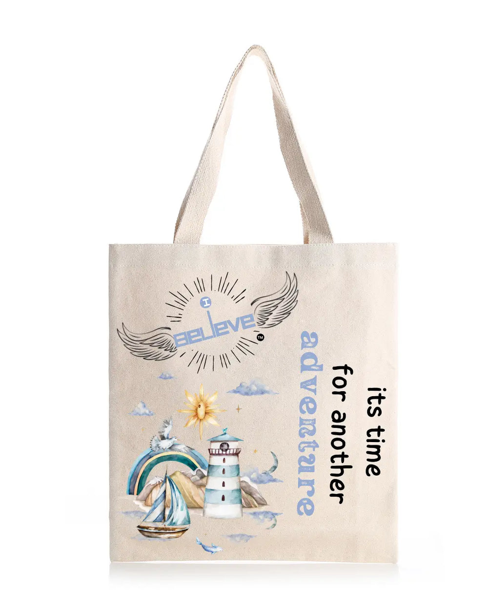 I Believe in Adventure  Daily Thaila -  Canvas Reusable Bags thestruttstore