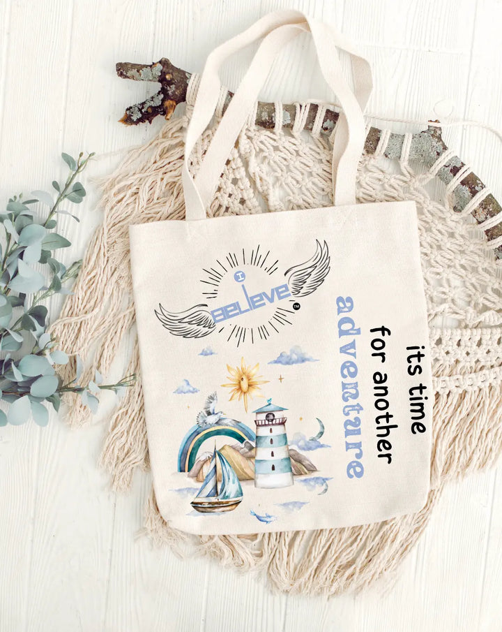 I Believe in Adventure  Daily Thaila -  Canvas Reusable Bags thestruttstore