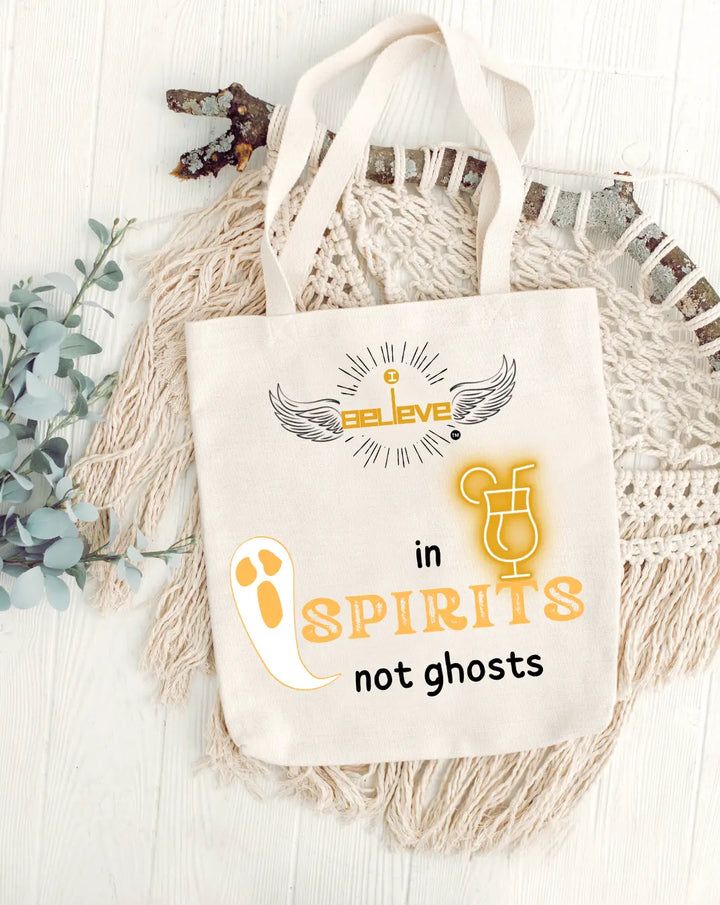 I Believe in Spirits Daily Thaila -  Canvas Reusable Bags thestruttstore