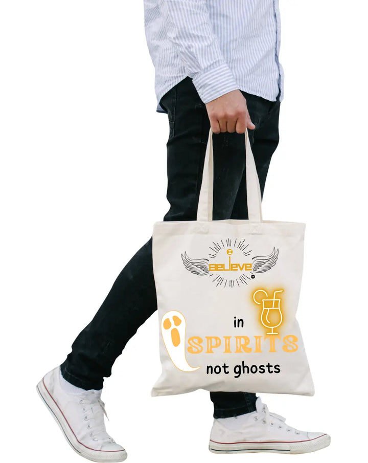 I Believe in Spirits Daily Thaila -  Canvas Reusable Bags thestruttstore