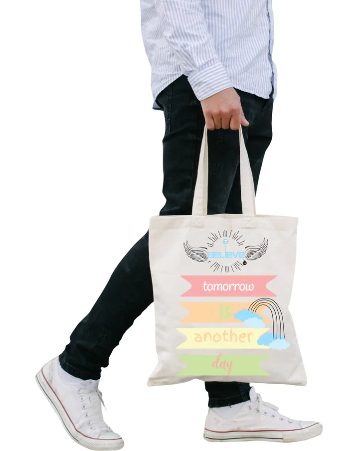 Copy of I Believe in Being in Life Daily Thaila -  Canvas Reusable Bags thestruttstore
