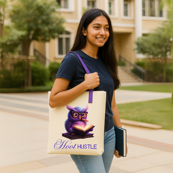 Stylish Quirky Prints Shoulder Bag /Daily Tote Bag - Hoot Hustle