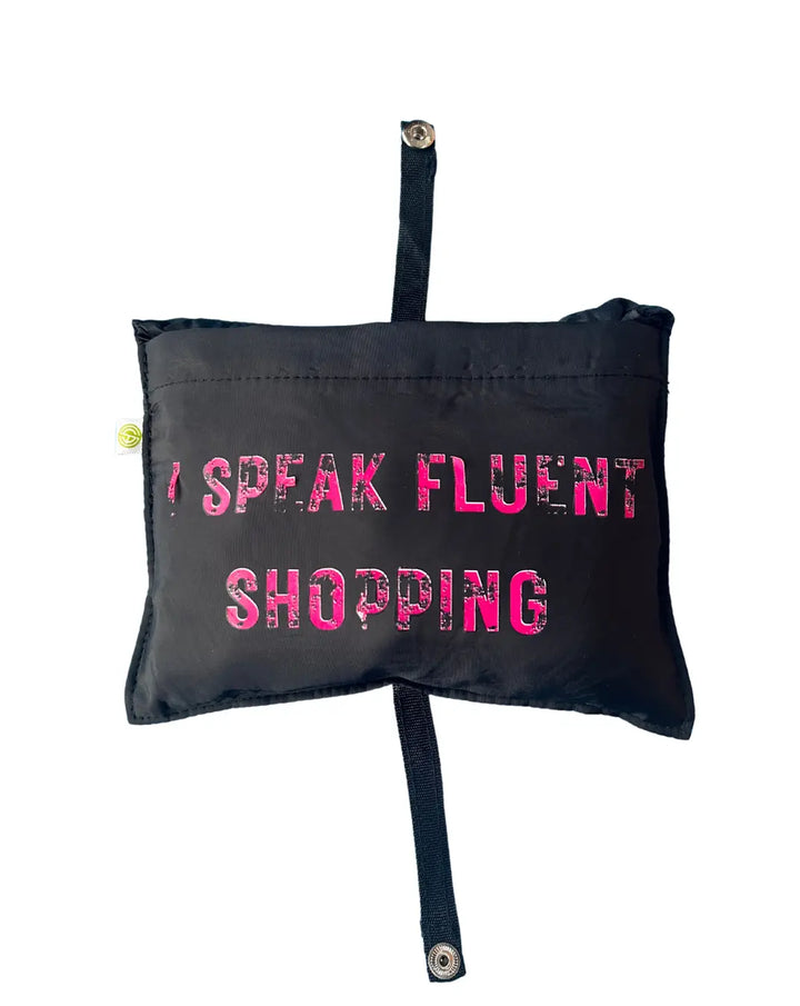 ShopEase Convertible Nylon Folding Shopping Bag thestruttstore