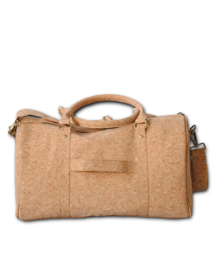 Cork Leather Cabin Bag with Toiletry Kit thestruttstore