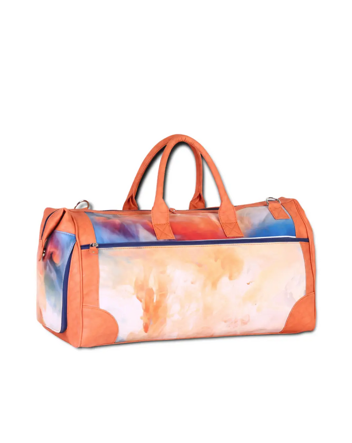 The Orange Wave Weekender Bag thestruttstore