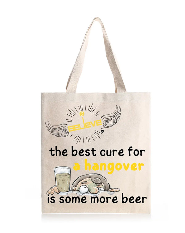 I Believe in Beer Daily Thaila -  Canvas Reusable Bags thestruttstore