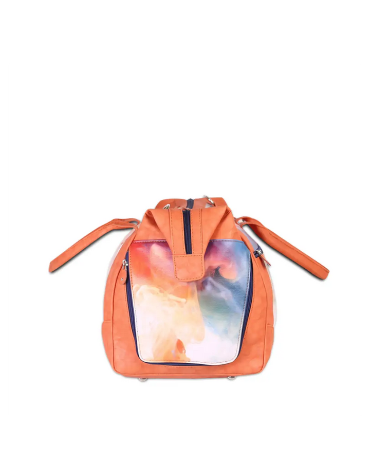 The Orange Wave Weekender Bag thestruttstore