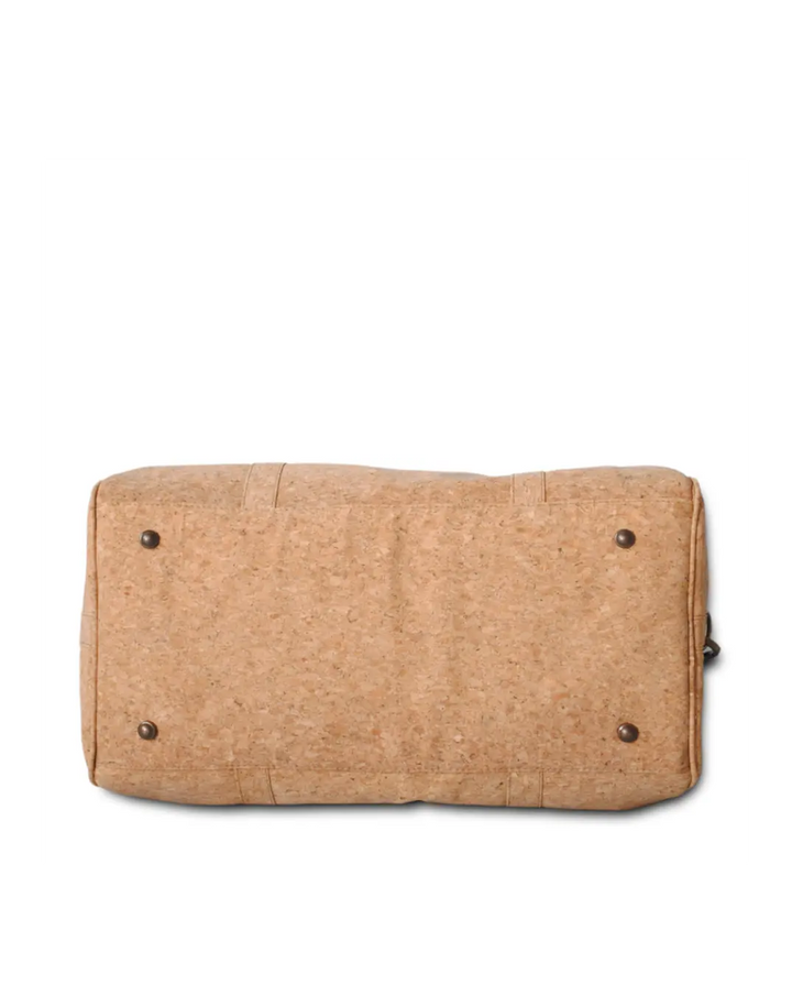 Cork Leather Cabin Bag with Toiletry Kit thestruttstore