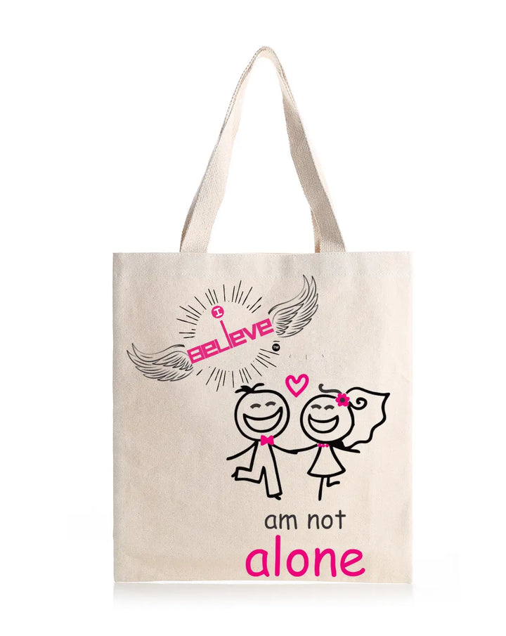 Copy of I Believe in Smiles Daily Thaila -  Canvas Reusable Bags thestruttstore