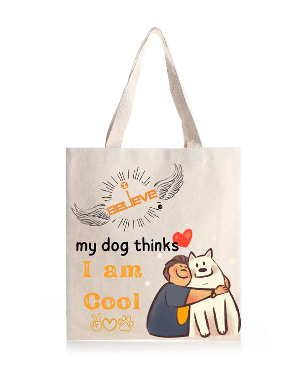 Copy of I Believe in Furry Love Daily Thaila -  Canvas Reusable Bags thestruttstore