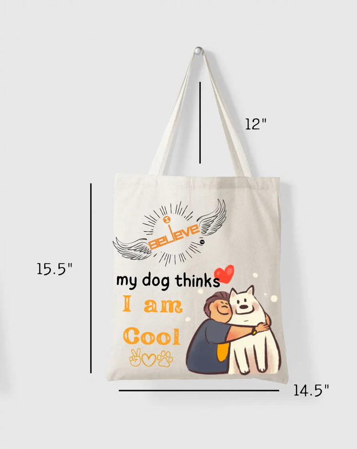 Copy of I Believe in Furry Love Daily Thaila -  Canvas Reusable Bags thestruttstore