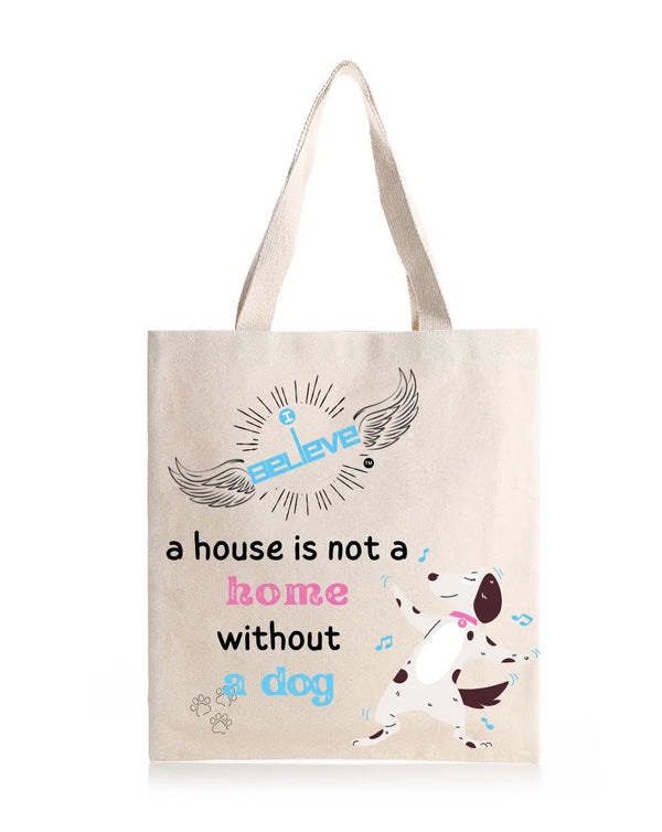 I Believe In my dog Thaila -  Canvas Reusable Bags thestruttstore