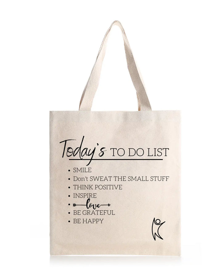 To Do List  Daily Thaila -  Canvas Reusable Bags thestruttstore