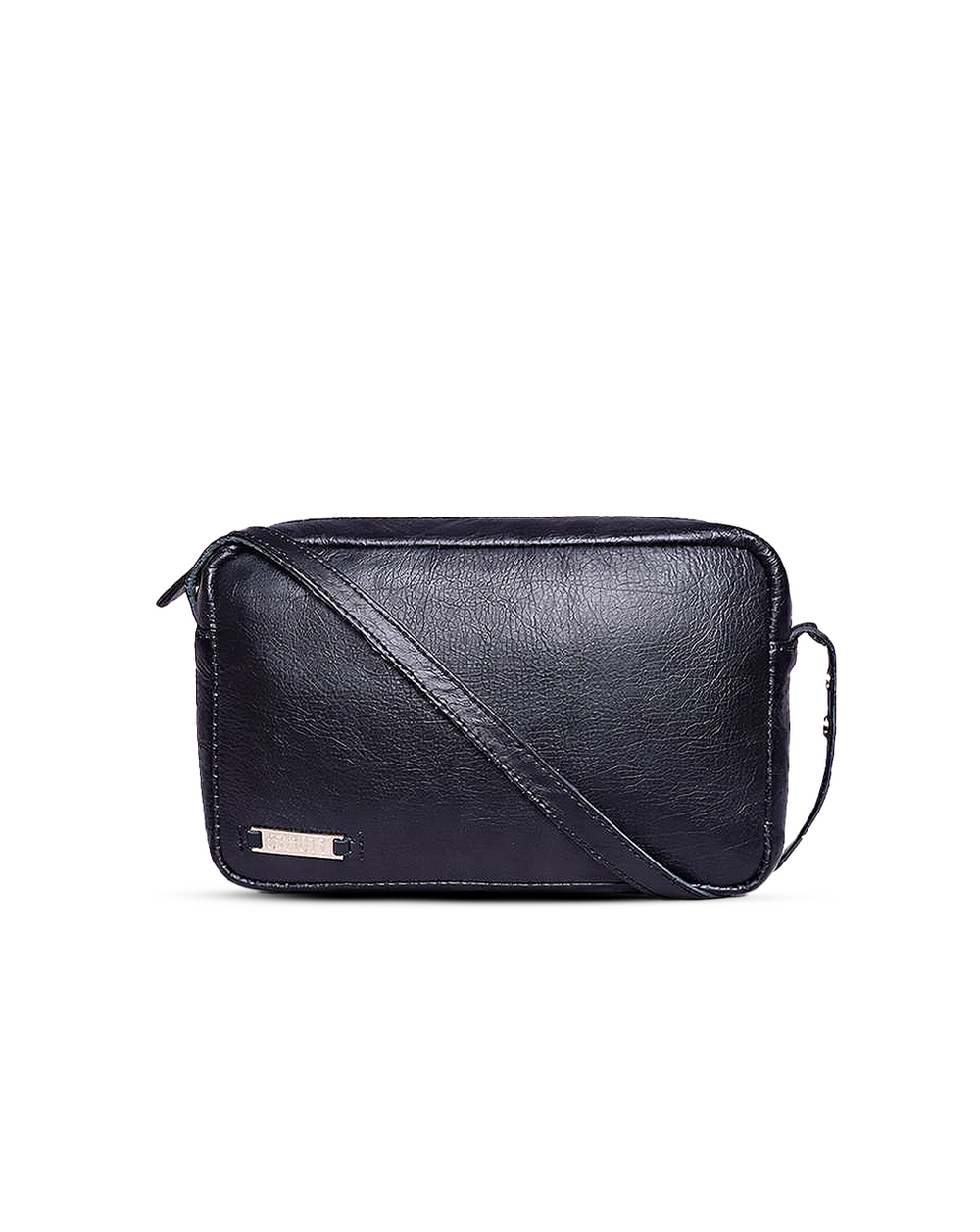 UrbanEase Compact  Black Leather Sling