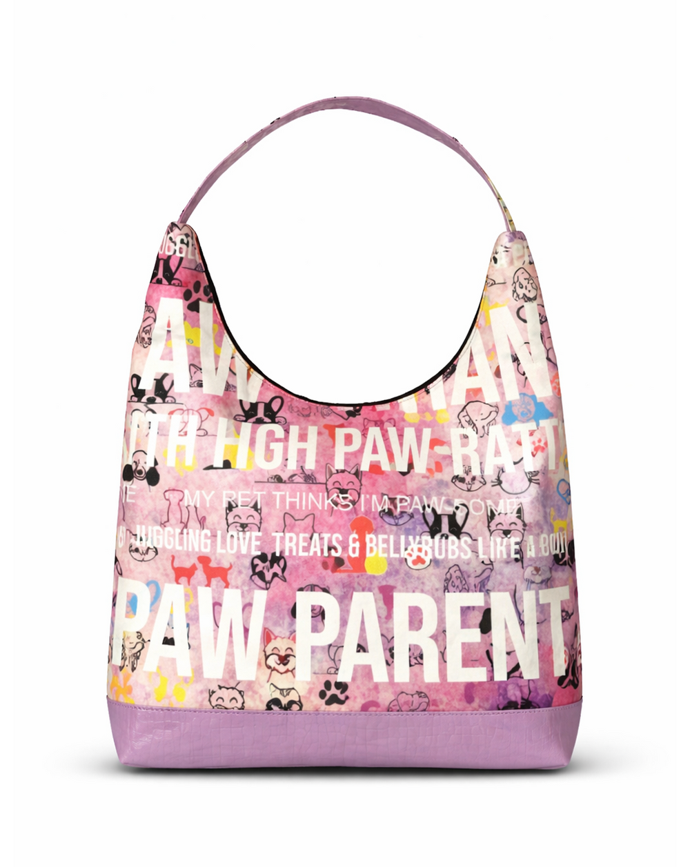 THE PAW PARENT HOBO - TOTE BAG FOR WOMEN