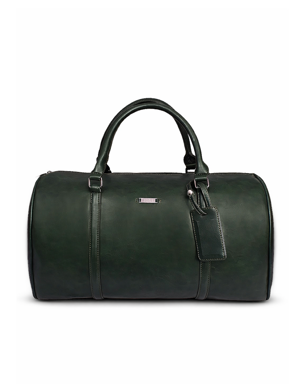Olive green cabin bag with toiletry pouch
