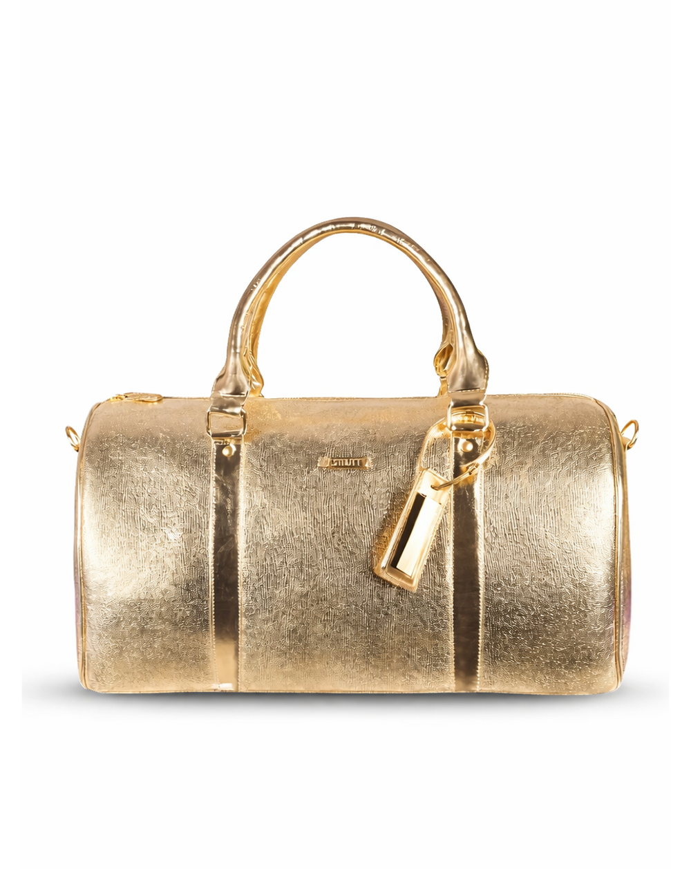 Glittery Gold cabin bag with toiletry pouch