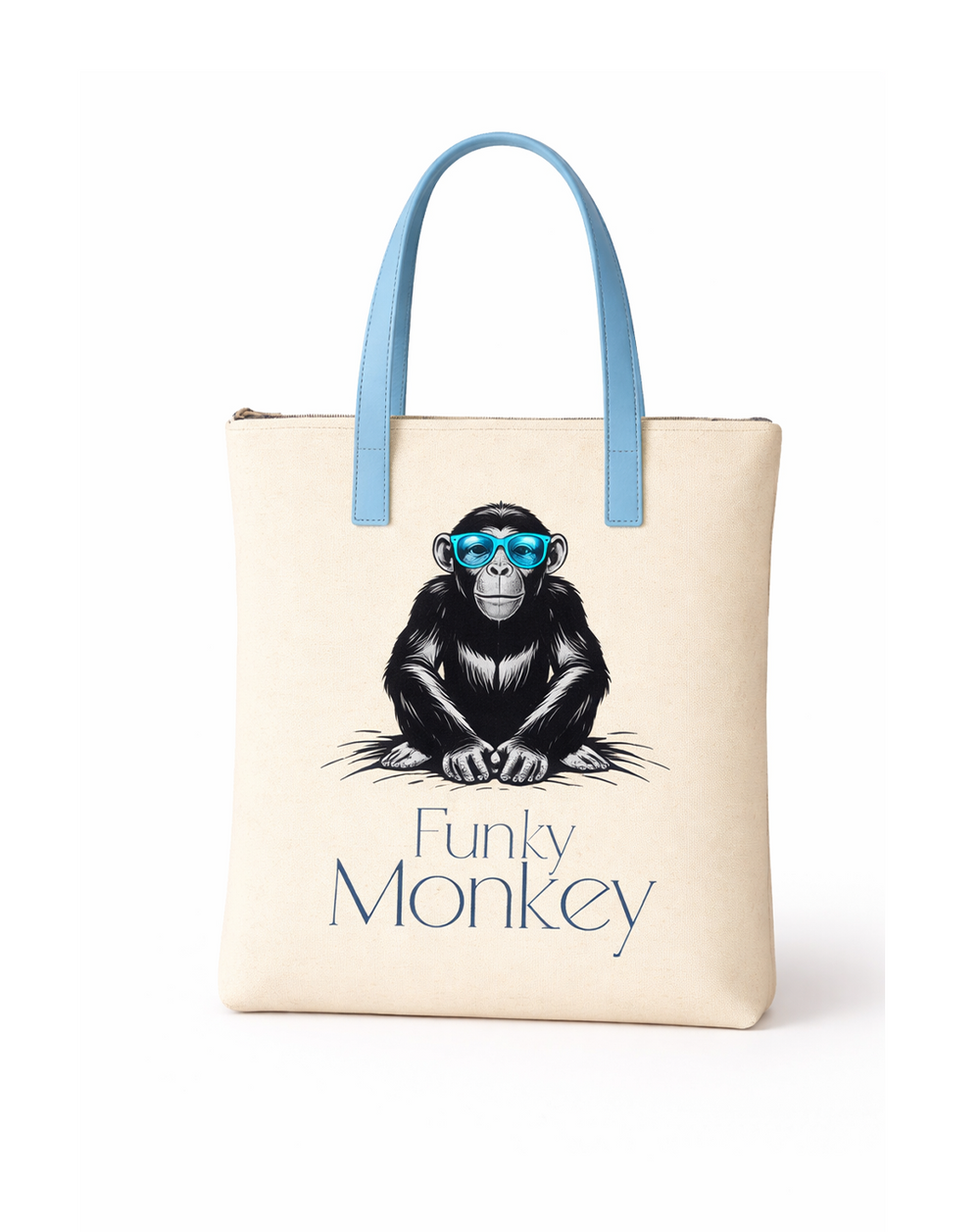 Stylish Quirky Prints Shoulder Bag /Daily Tote Bag - Funky Monkey