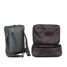 Load image into Gallery viewer, Green Voyager Set of 4 Bags with Leather Batua
