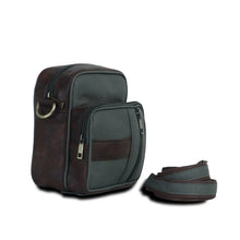 Load image into Gallery viewer, Green Voyager Set of 4 Bags with Leather Batua
