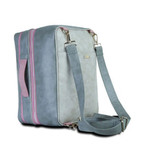 Load image into Gallery viewer, Pink Voyager Set of 4 Bags with Leather Batua
